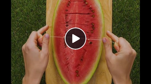 天才方法切水果，這樣切超簡單超實用！