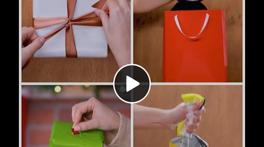 13個簡單又有創意的禮物包裝