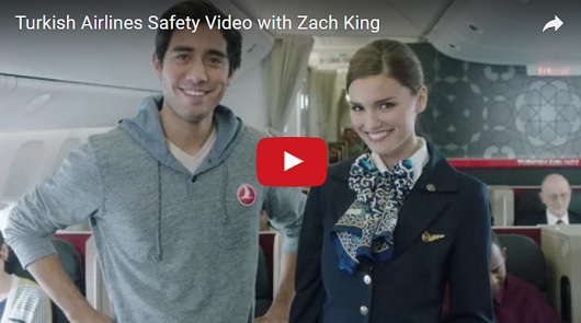 土耳其航空「超神奇」最強剪接的安全影片