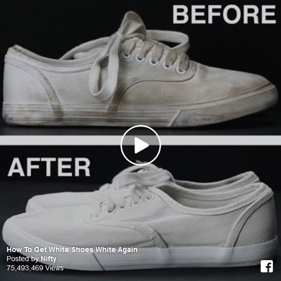 必學！白鞋神奇清潔方法